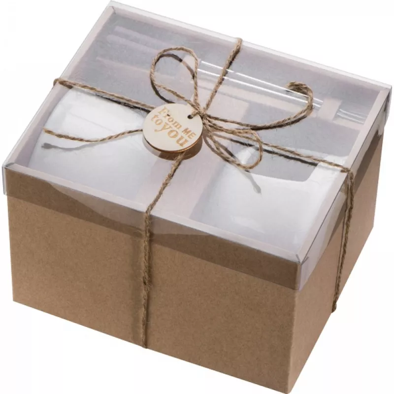 Zestaw do fondue MINNA - biały (8055406)