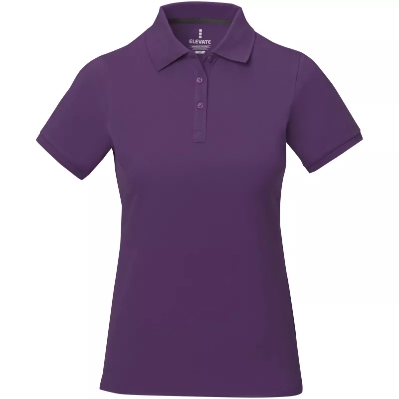 Damskie polo Calgary z krótkim rękawem - Sliwkowy (38081-PLUM)