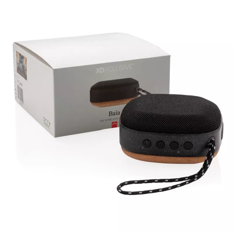 Głośnik bezprzewodowy 5W Baia - czarny (P328.341)