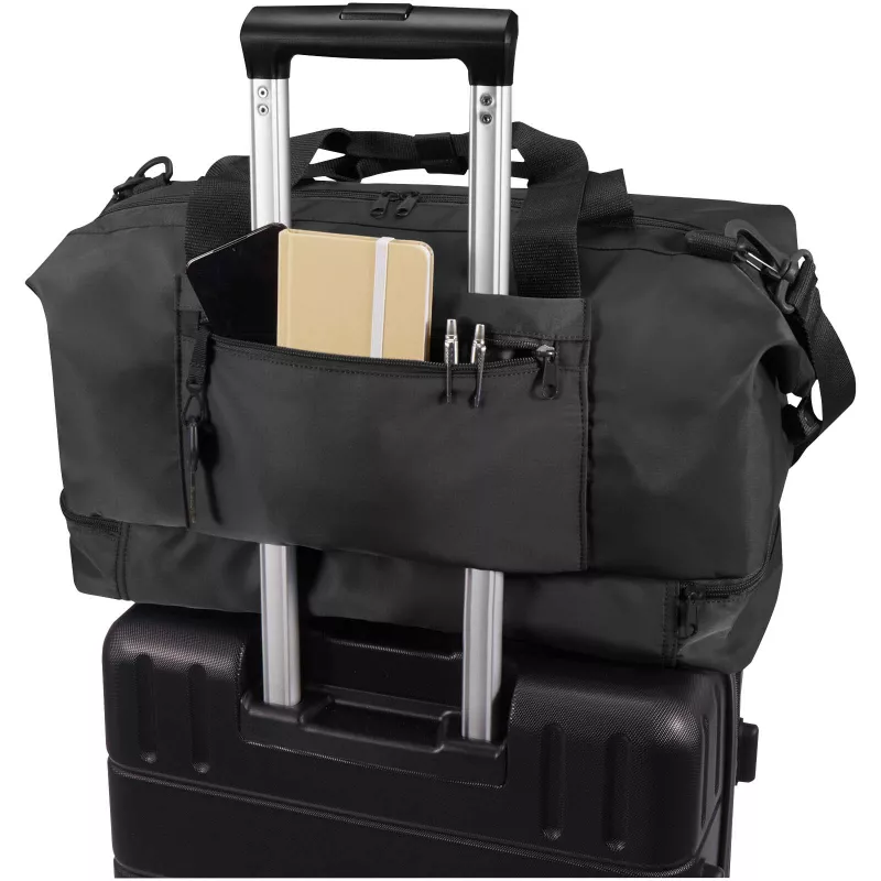 Trip Aware™, torba podróżna wykonana z materiałów z recyklingu, 42 l - Czarny (12076390)