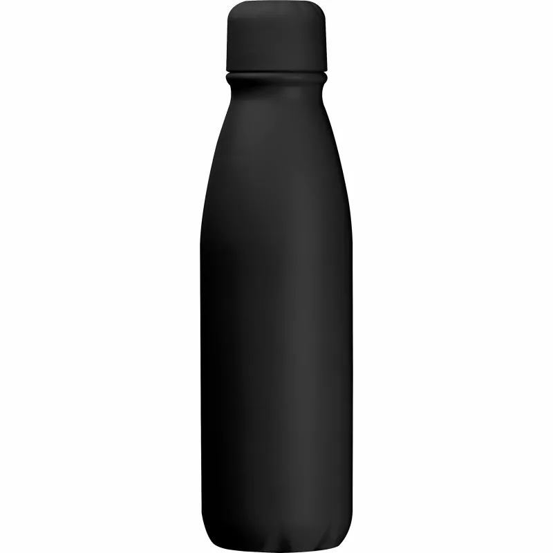 Butelka metalowa 600 ml - czarny (6151203)