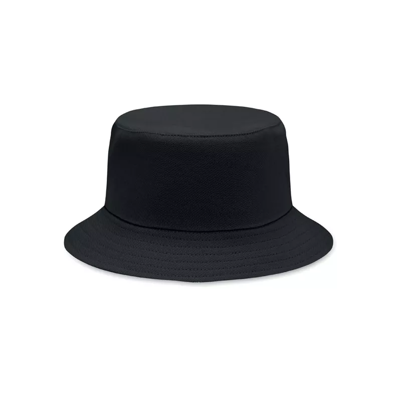 Kapelusz przeciwsłoneczny bawełniany 260 g/m² MONTI - Czarny (MO2261-03)
