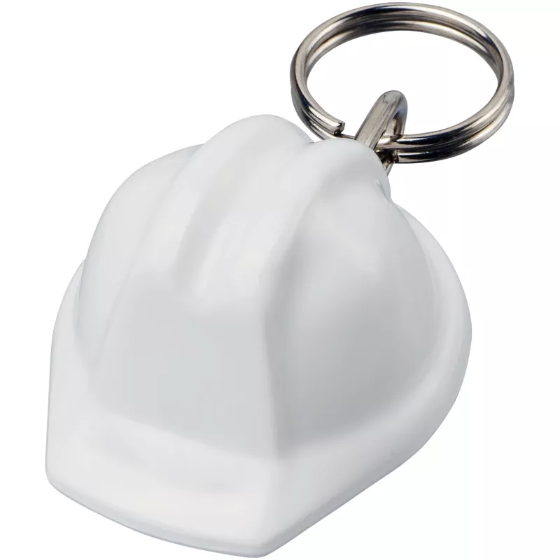 Kolt brelok do kluczy z materiałów z recyklingu w kształcie kasku - Biały (21018992)