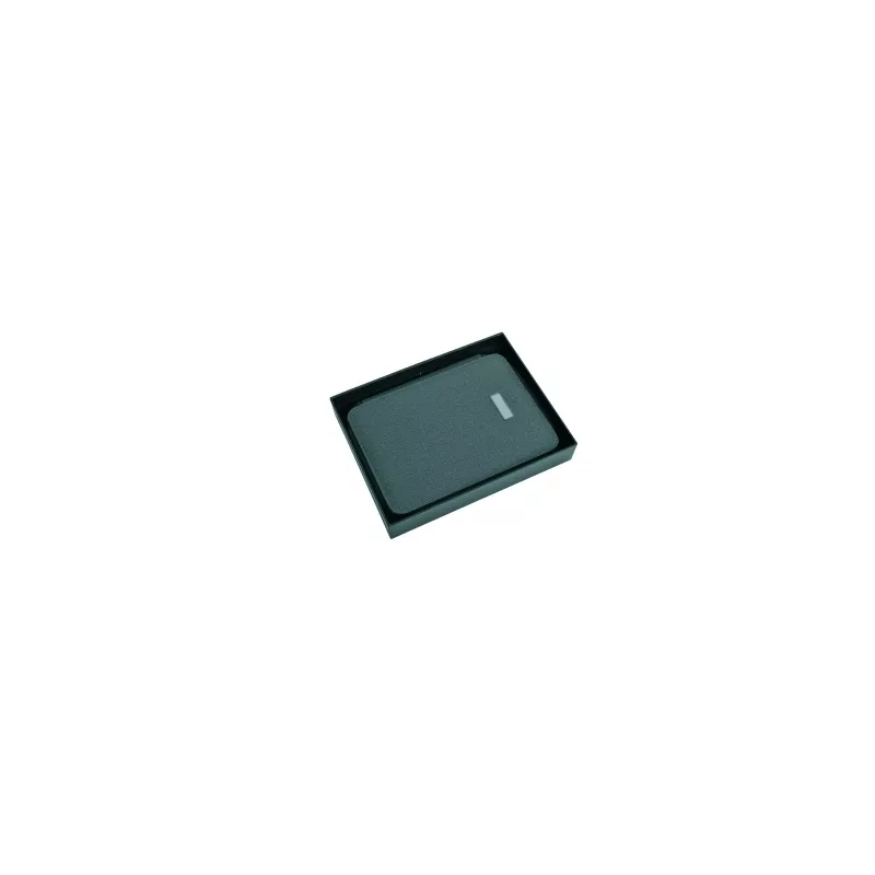 Folder A5 i power bank 4000 mAh SORBONNE Pierre Cardin - graphite (B5600800IP377)