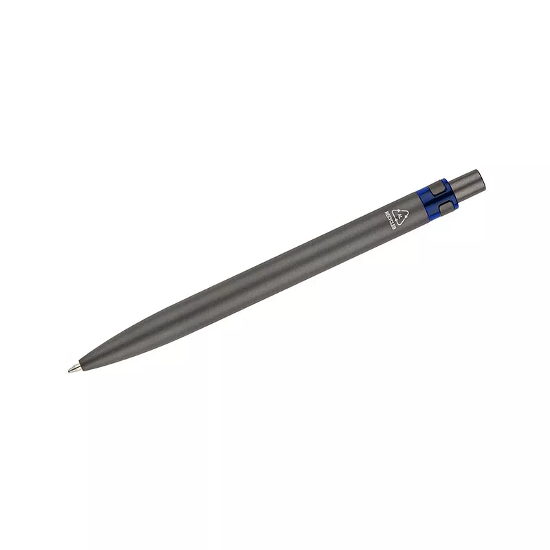 Długopis z recyklingowanego aluminium RAL - niebieski (19738-03)