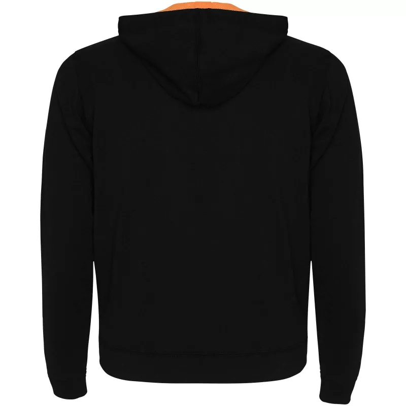 Fuji bluza unisex - Czarny-Fluor Orange (R1105-BLACK-FLORANGE)