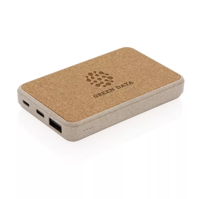 Power bank 5000 mAh - brązowy (P322.229)