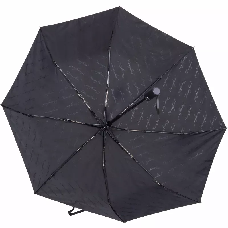 Parasol kieszonkowy automatyczny Ferraghini NIKOLAUS - czarny (F25103)