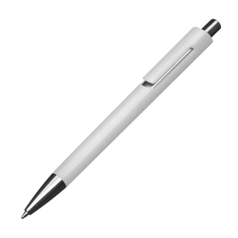 Długopis plastikowy reklamowy - biały (1353806)