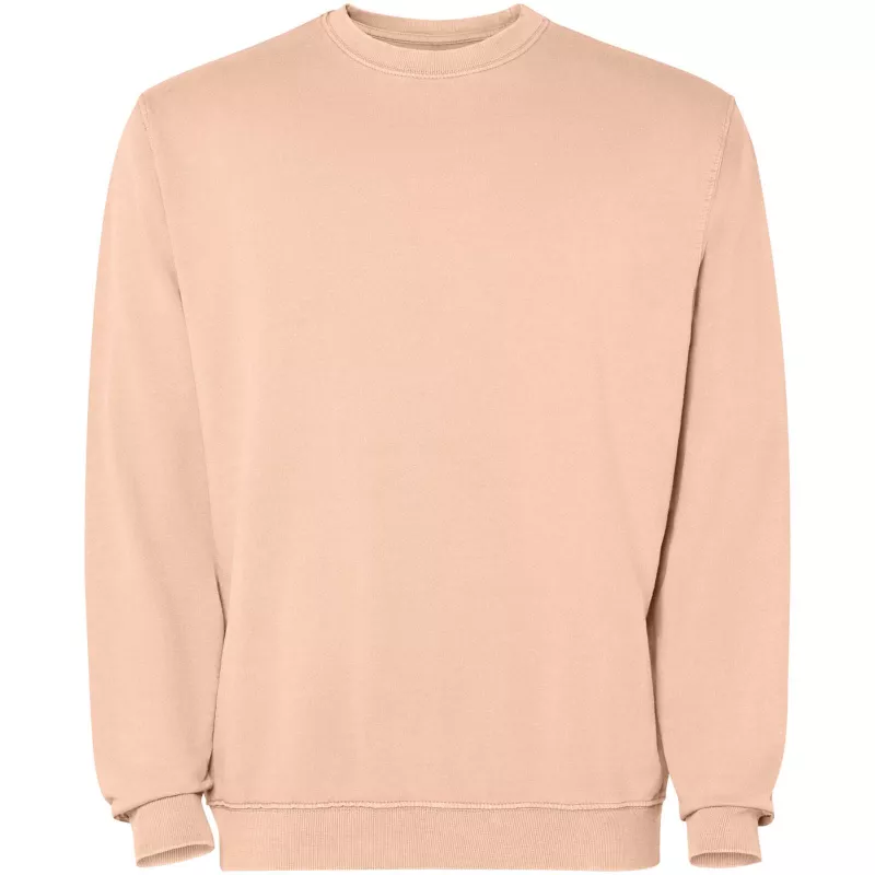 Jaya sweter unisex z okrągłym dekoltem - Jasnopomarańczowy (R2203-L ORANGE)