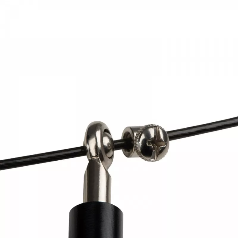 Skakanka z metalowymi rączkami MORITZ - czarny (5117203)