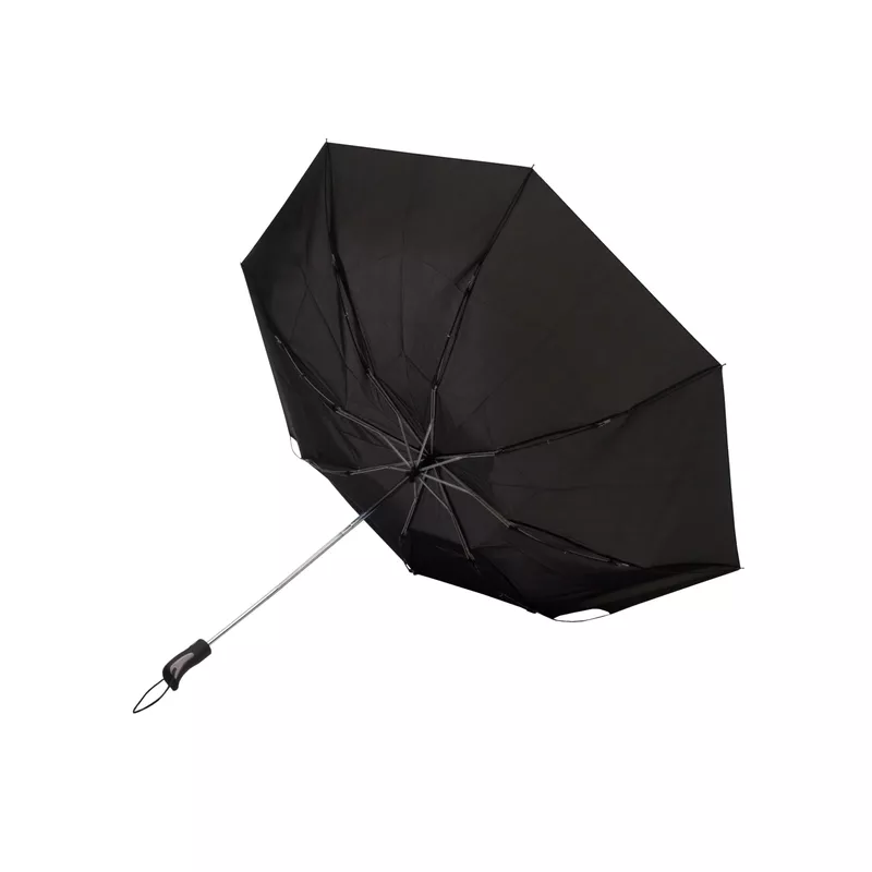 Składany parasol sztormowy VERNIER - czarny (R07945.02)