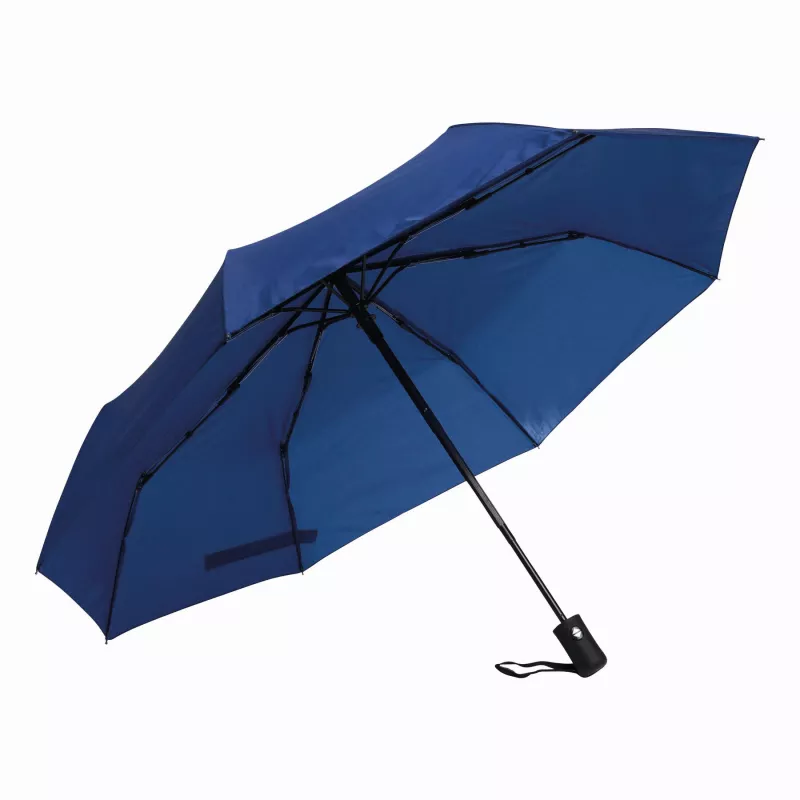 Automatyczny, wiatroodporny parasol kieszonkowy - niebieski (56-0101264)