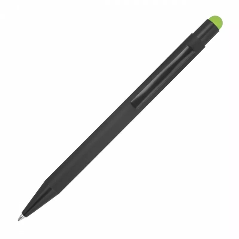 Długopis metalowy touch pen soft touch OHARA - jasnozielony (462429)