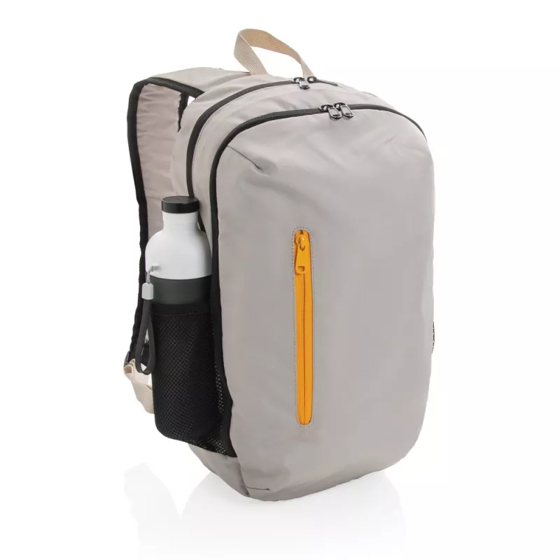 Plecak na laptopa 15” Impact AWARE™ RPET - brązowy, pomarańczowy (P760.170)