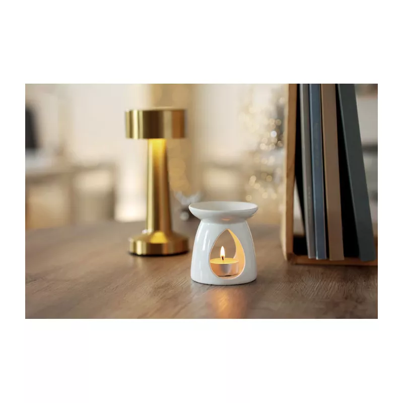 Kominek zapachowy ceramiczny SAGRADA - Bialy (MO3113-06)