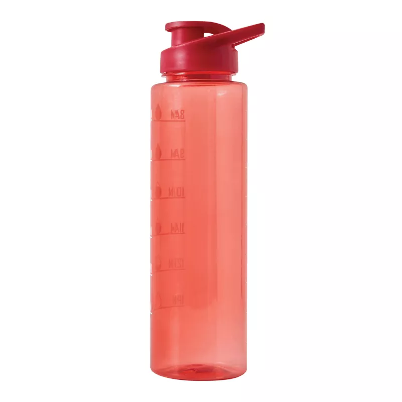 Sportowa butelka na wodę AQUA LEVEL - czerwony (56-0603199)