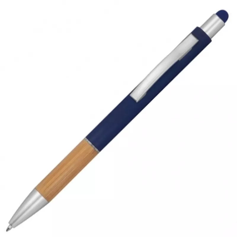 Długopis plastikowy touch pen TRIPOLI - granatowy (264244)