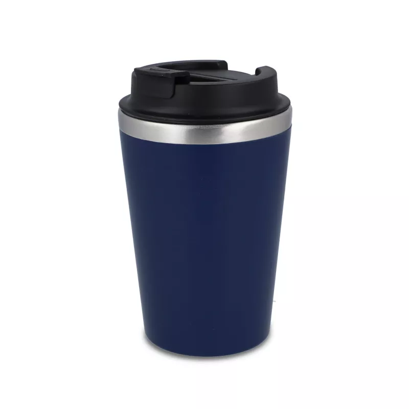 Kubek na kawę na wynos 350ml - ciemnoniebieski (LT98732-N0010)
