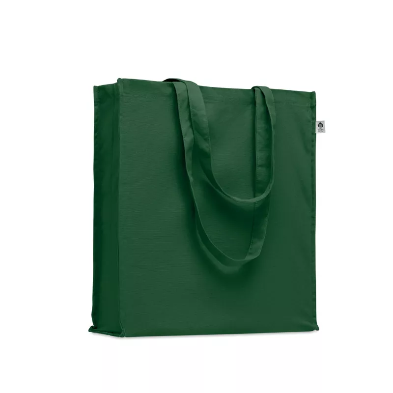Torba z bawełny organicznej 220 g/m² BENTE COLOUR - Ciemnozielony (MO2197-60)