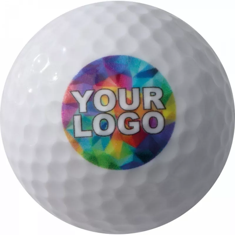 Zestaw piłek do gry w golfa 3 szt. IDA - biały (5127906)