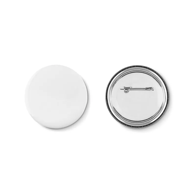Przypinka button 6 cm PIN - Srebrny Mat (MO9330-16)