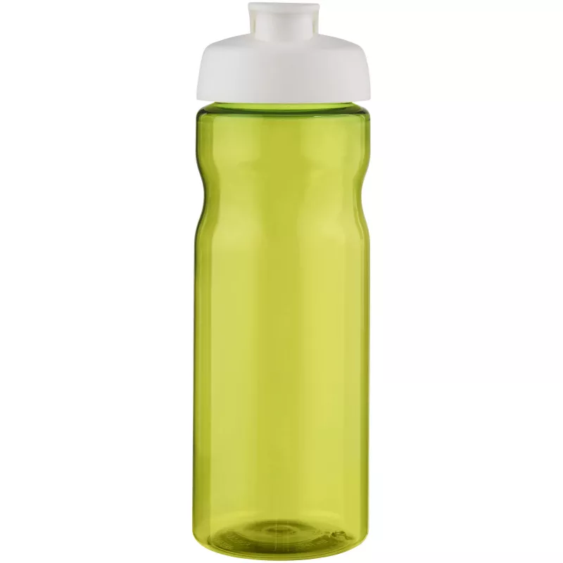 Bidon H2O Base® o pojemności 650 ml z wieczkiem zaciskowym - Biały-Limonka (21004528)