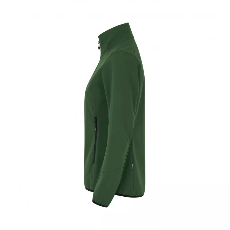 Kurtka damska ID softshell CORE 0856 290 g/m² - Bottle Green  (0856-BOTTLE GREEN)