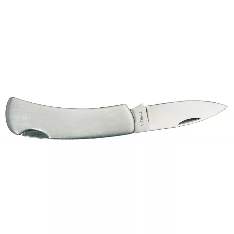 Nóż ze stali nierdzewnej METALIC - srebrny (56-0301012)