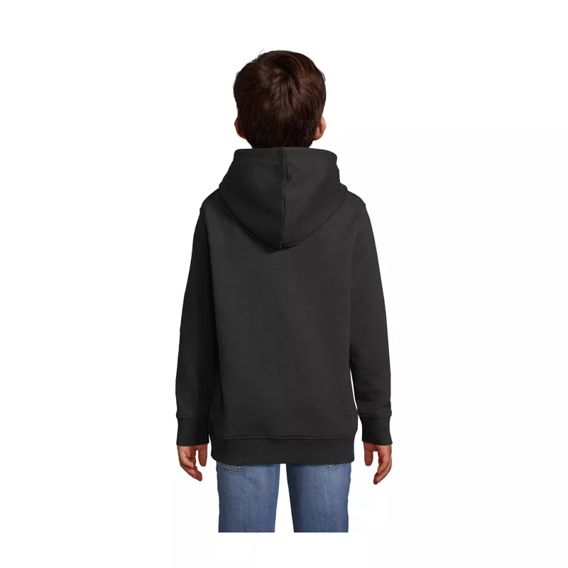 Bluza dziecięca z kapturem Sol's CONDOR KIDS - Czarny (S04238-BK)