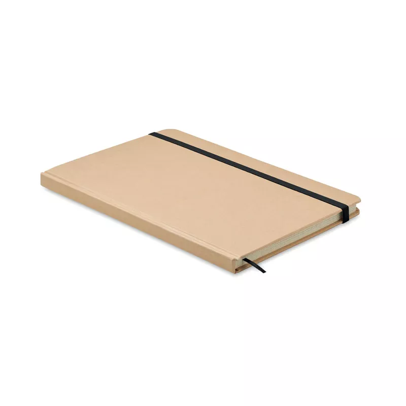 Notes A5 z recyklingu 80 kartek w kratkę EVERWRITE - Czarny (MO6892-03)