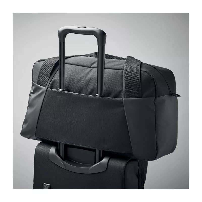 Torba sportowa ripstop 300D GRENOBLE - Czarny (MO6999-03)