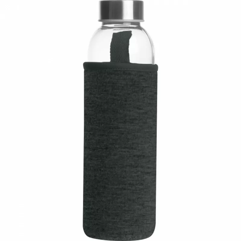 Butelka szklana KLAGENFURT 500 ml - ciemnoszary (084277)