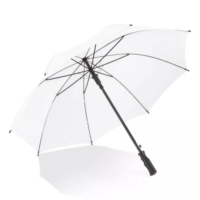 Parasol Bosco 190T Poliester 23" z automatycznie otwieraną rączką. - biały (LT97120-N0001)