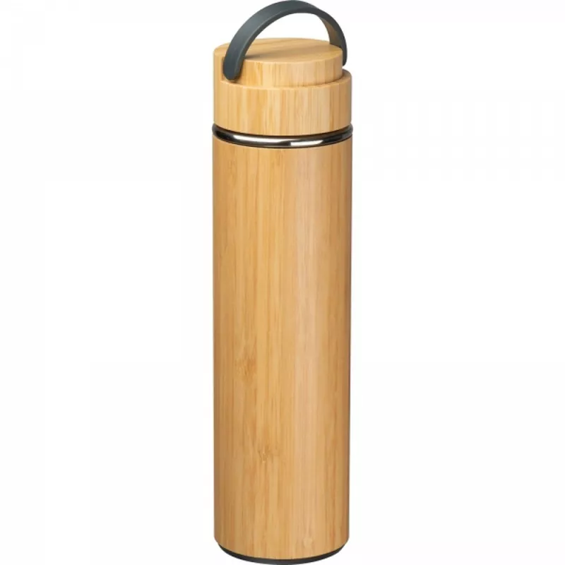 Butelka termiczna stalowa 500 ml ESTERA - beżowy (6311313)