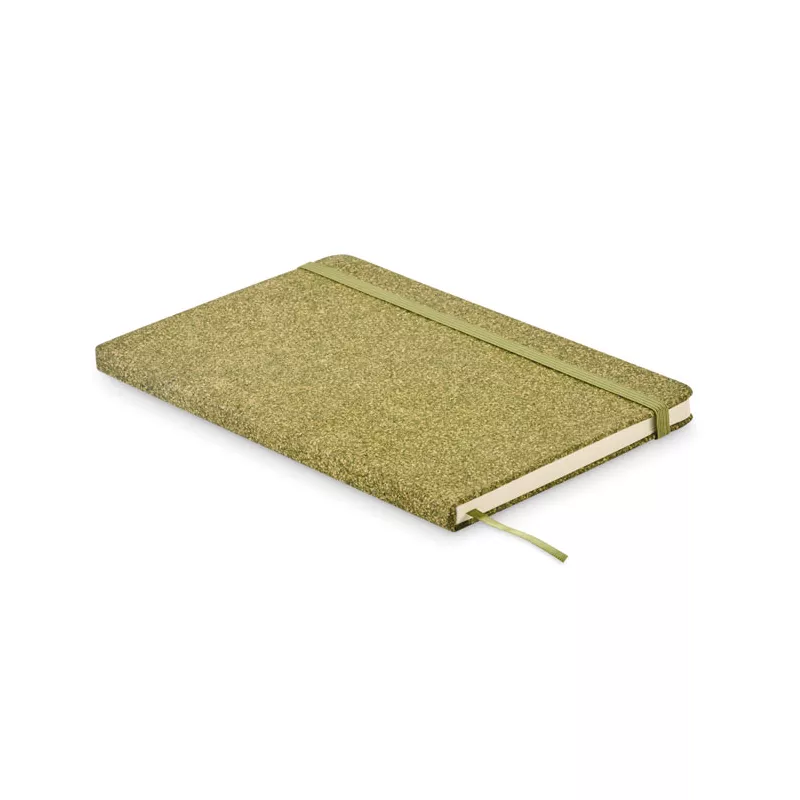 Notes A5 w korkowej okładce 80 kartek w linię CHIPPEWA - Zielony (MO2603-09)