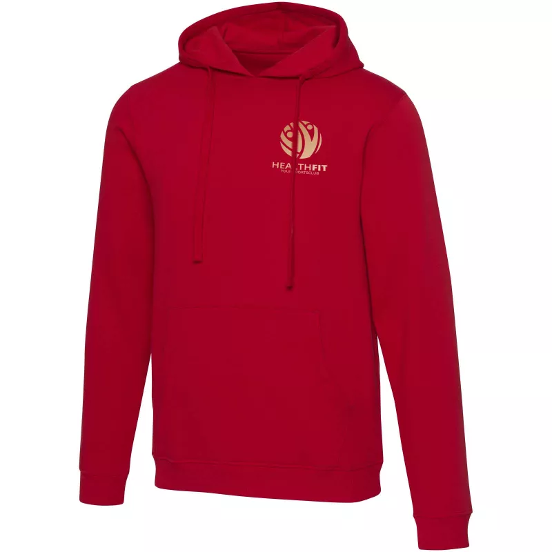 Spinel bluza uniseks z kapturem - Czerwony (39553-RED)