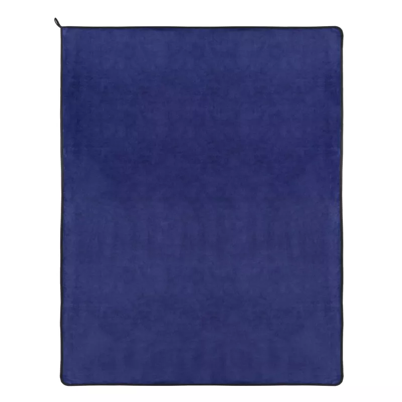 Dwuwarstwowy koc coral fleece 120 × 150 cm (500 g/m²) sublimacja - ciemnoniebieski (LT97216-N0010)