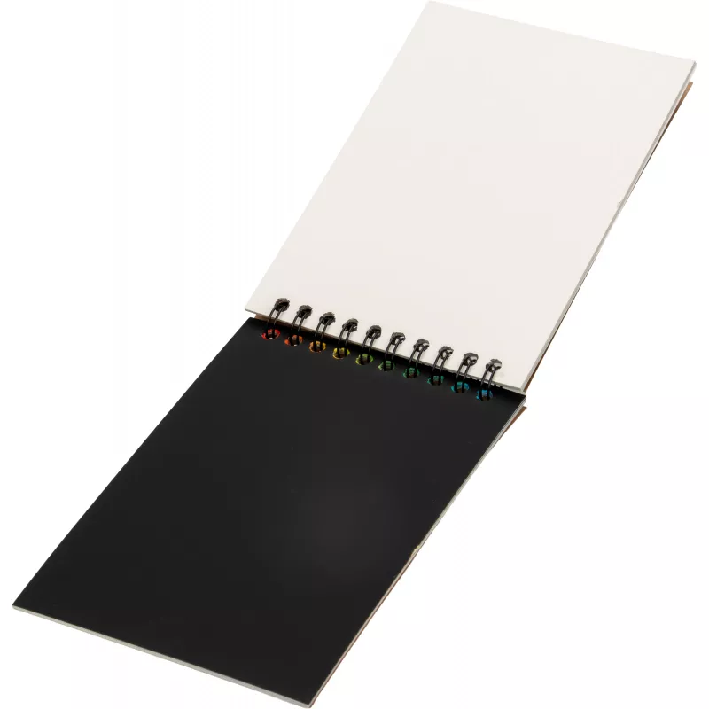 Notes tęczowa zdrapywanka BANGKOK - beżowy (374513)