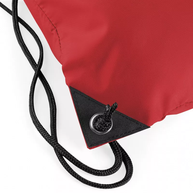 Reklamowy plecak na sznurkach  poliestrowy BagBase BG10, 34 x 45 cm - Bright Red (BG10-BRIGHT RED)