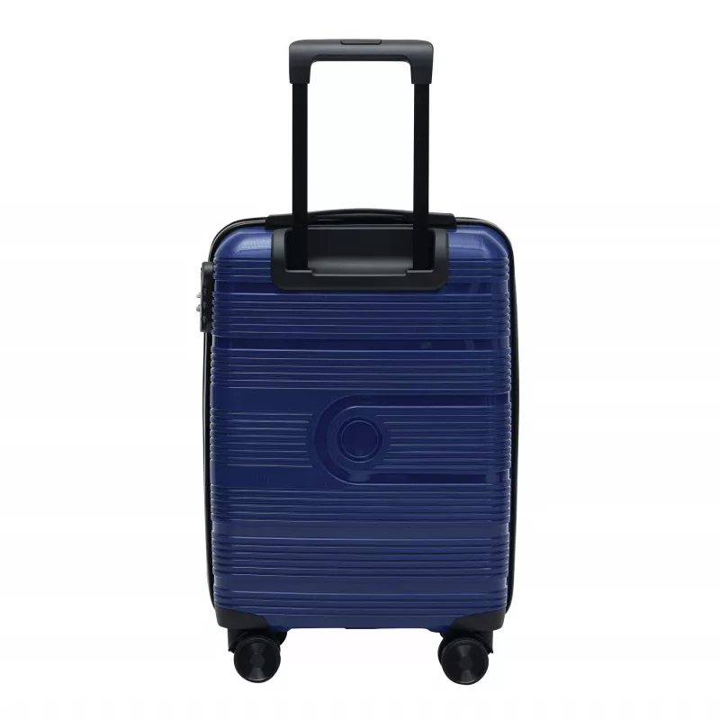Walizka kabinowa na kółkach - niebieski (56-0204476)