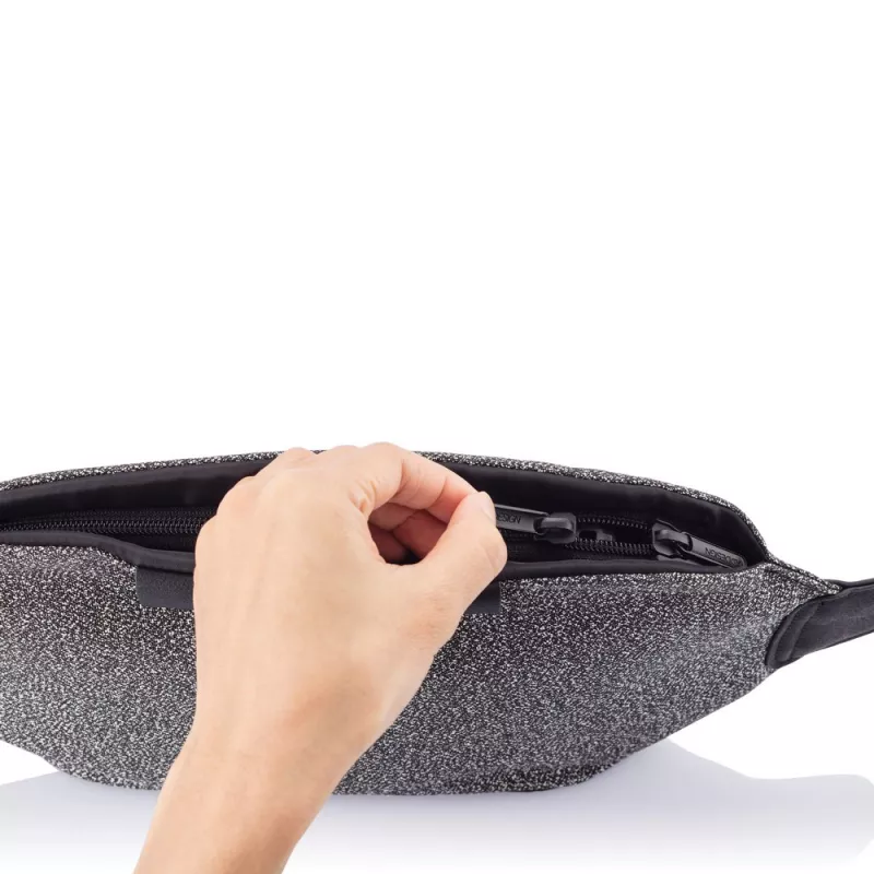 Saszetka zapinana w pasie Urban Bumbag - szary, czarny (P730.062)