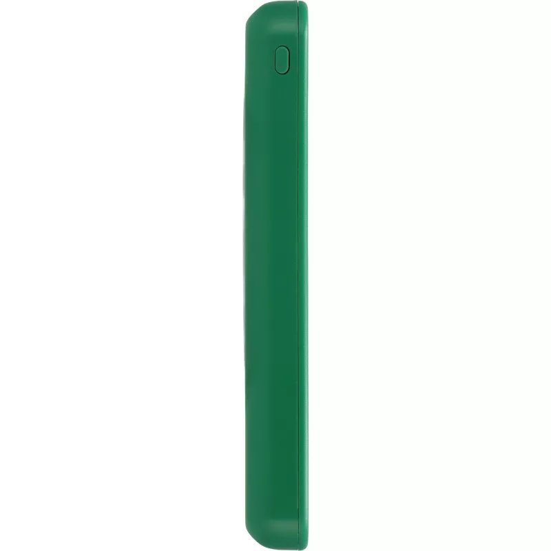 Power bank z ABS z recyklingu 10000 mAh PRESTON - zielony (3549409)