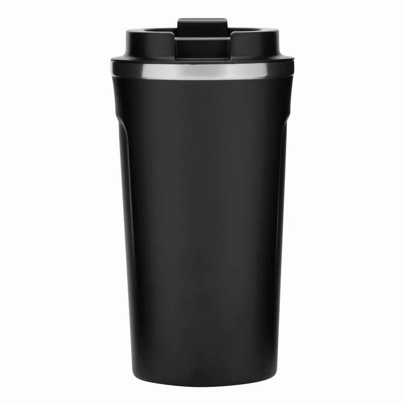 Podróżny kubek termiczny COFFEE TIME - czarny (56-0304536)