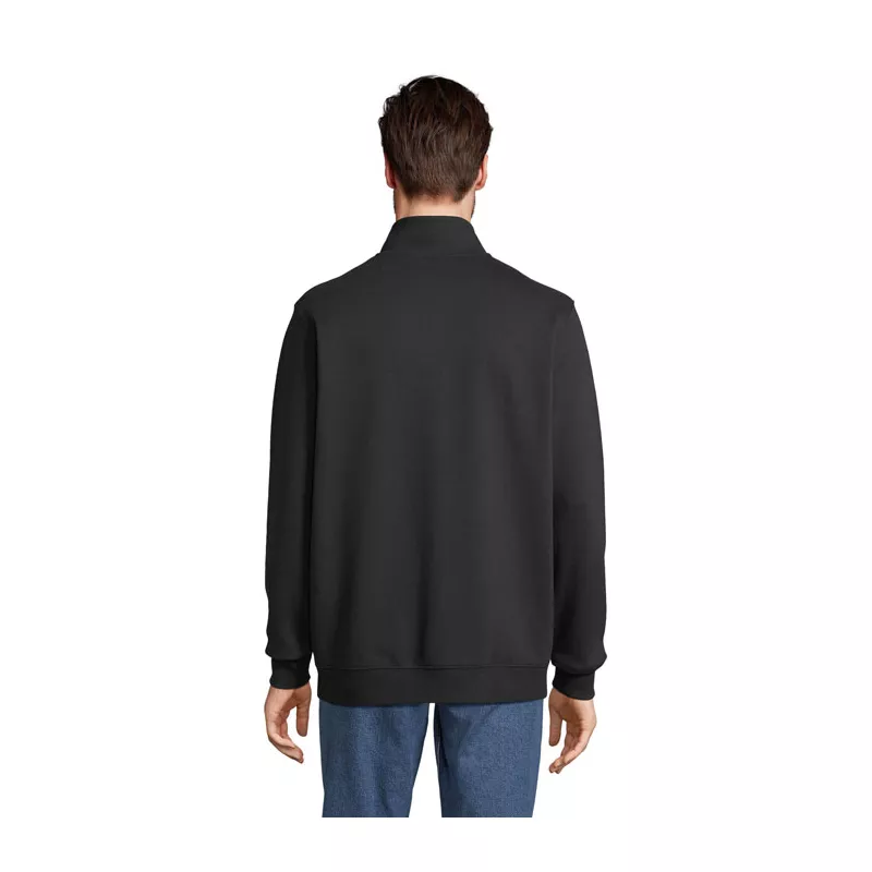 Bluza unisex rozpinana z kieszeniami Sol's COOPER - Czarny (S04240-BK)