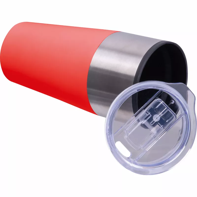 Kubek termiczny 600 ml JORDAN - czerwony (8536905)