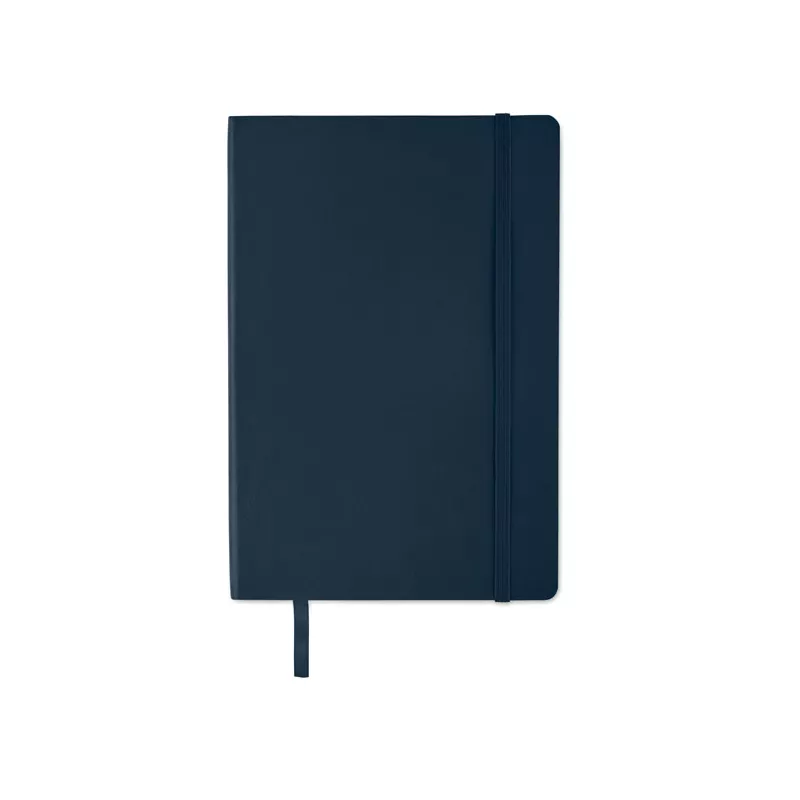 Notes A5 z recyklingu 80 kartek w linię BRETA - Francuski Granat (MO2118-85)