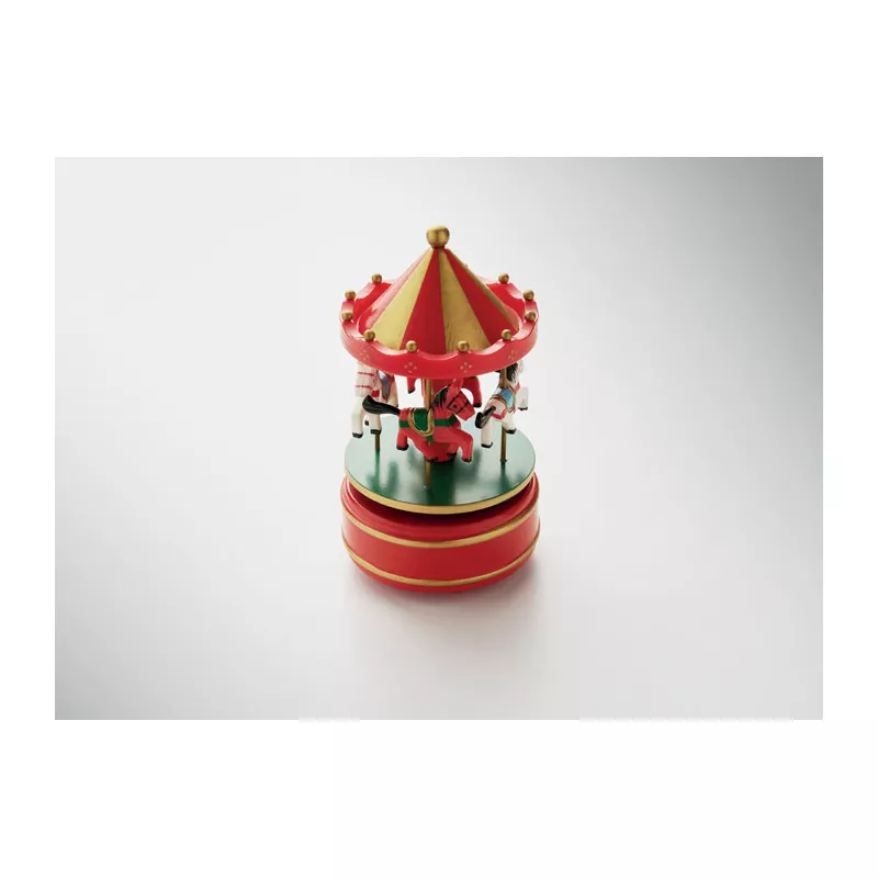 Pozytywka karuzela świąteczna Jingle Bells WHIRLY - Wielokolorowy (CX1583-99)
