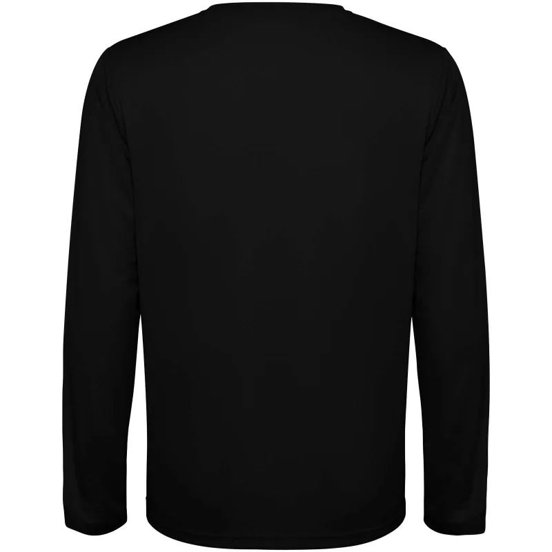 Estoril long sleeve kids t-shirt - Czarny (K0432-BLACK)