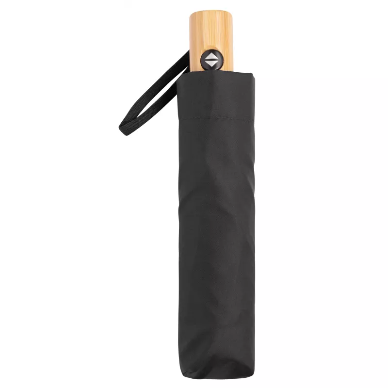 Automatyczny, wiatroodporny parasol kieszonkowy CALYPSO - czarny (56-0101271)